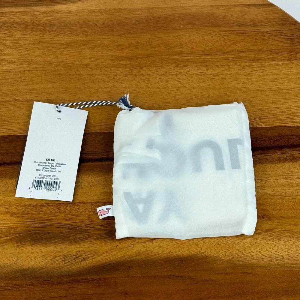 SET OF 2 VINEYARD VINES X‎ TARGET REUSABLE BAGS NEW NWT